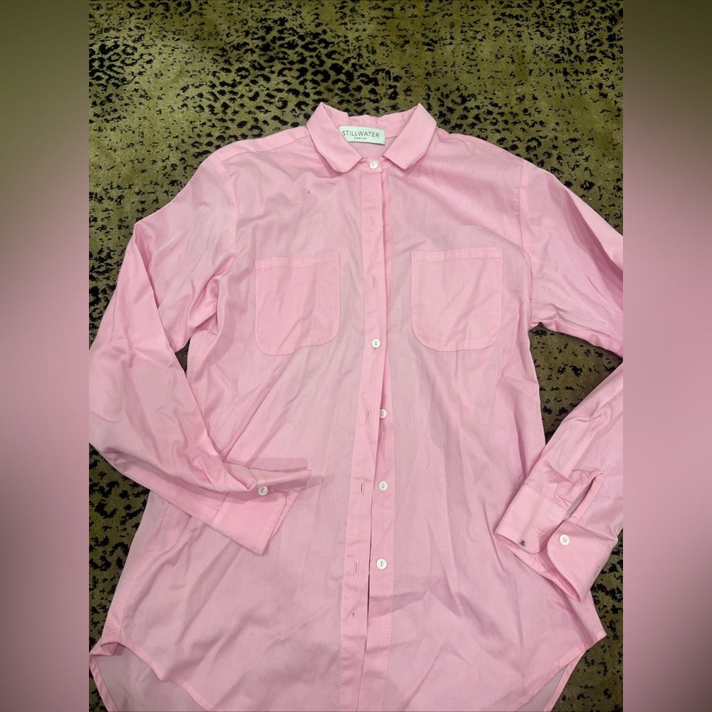 StillWater Pink Button Down Shirt